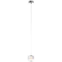 Lightbox moderne LED Hängelampe - 121 cm Höhe, Ø