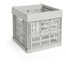 HAY Aufbewahrungsbox Colour Crate Cube 29,5 x 29,5 x 29,5 cm Weiß