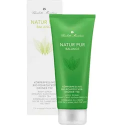 Charlotte Meentzen Natur Pur BALANCE Körperpeeling Bio-Rohrzucker-Grüner Tee 200 ml