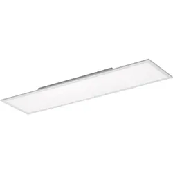 Leuchten Direkt LED-Deckenleuchte Flat CCT Metall 120 x 30 cm