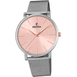 Festina Damen Uhr F20475/2 Armbanduhr silber Ladies Classic D2UF20475/2 - Silber