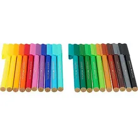 Faber-Castell Connector Filzstifte farbsortiert, 20 St.