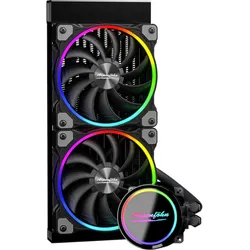 Cooler Alpenföhn Gletscherwasser 240 High Speed RGB