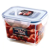 Lock & Lock Frischhaltedose rechteckig transparent 14,5 x 11 x 9,4 cm 0,8 l