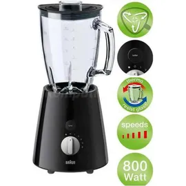 Braun TributeCollection JB 3060 Standmixer schwarz
