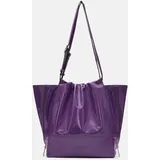 Liebeskind Berlin Geräumiger Shopper Leder Lila