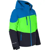 Bergson Skijacke VOLKER neo Kinder Skijacke, die perfekte Skijacke für junge Abenteurer, Normalgr grün 164