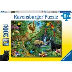 Puzzle - Tiere im Dschungel - 200 Teile XXL