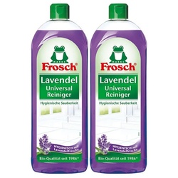 FROSCH 2x Frosch Lavendel Universal-Reiniger 750 ml Allzweckreiniger