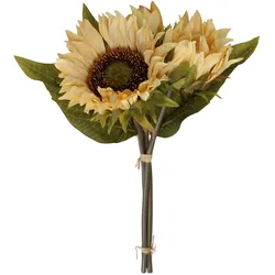 Kunstblume SUNFLOWER creme - bunt