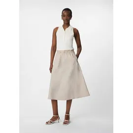 Comma, Midirock Ausgestellter Beige 40