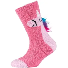 CAMANO Cosy Fancy Application Socken 4 Paare Rosa 35-38
