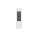 Möbel Kraft Vitrine Push-to-Open 61,1 x 41,4 x 195,9 Weiß