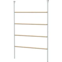 PawHut Sitzleiter für Hühner Holzoptik Stahl B/H/L: ca. 86x2,5x140 cm - Holzoptik