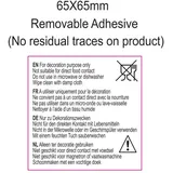 Mica decorations Vorratstopf Chela transparent 36 x 19 cm