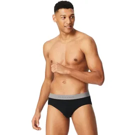 SCHIESSER Slip 95/5 schwarz/grau/blau XXL 5er Pack