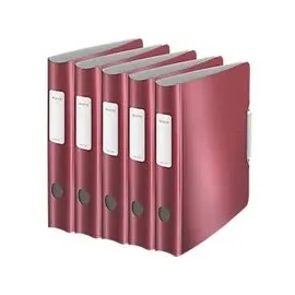 Leitz Active Style DIN A4 65 mm Granat Rot 5 St.