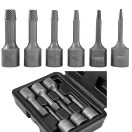 Neo Tools Profi Schraubenausdreher Set 3/8" (6 tlg.)