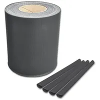 Allegra Sichtschutzstreifen 19 cm x 5000 cm Anthrazitgrau PVC