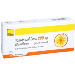 Voriconazol Denk 200 mg Filmtabletten 30 St