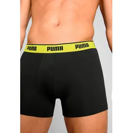 Puma Everyday Basic Boxershorts schwarz/ blau XL 3er Pack