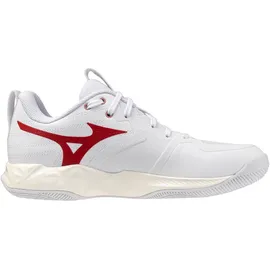 Mizuno Wave Momentum Pro Volleyballschuhe Damen 73 - white/rose elegance/lava falls 41
