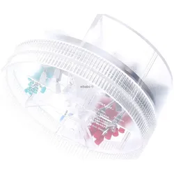 Lapp 61802041, Aufbewahrungsbox, Transparent, Rund, Kunststoff, Monochromatisch,