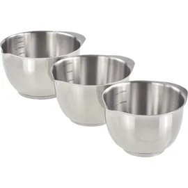 Rosti Rührschüssel Stahl 3tlg