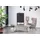GUTMANN FACTORY Highboard 90 x 42 x 160 cm Schwarz