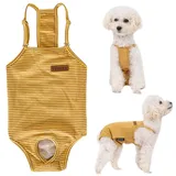 Hundewindeln Wiederverwendbar für Hündinnen – Waschbare Damenbinden Höschen – Anti-Rüden Schutzhose & Sicherheitshöschen für Hündinnen – Verstellbare Öko-Windelhose (S)