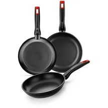 Monix Bratpfannen-Set 3-tlg. 18 cm + 22 cm + 26 cm