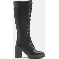 Timberland Womens 14 Inch Lace UP Boot jet black 9 Wide Fit