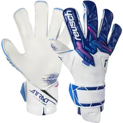 REUSCH Herren Handschuhe Attrakt RE:GRIP Evolution, blue / pink / white, 10,5
