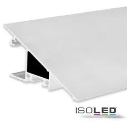 LED Aufbauleuchtenprofil HIDE TRIANGLE Aluminium weiß RAL 9003 200cm