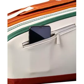 Wilson Roland Garros 2026 9pk Racket Bag Cream/Clay - Weiß,Orange