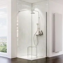 Schulte ExpressPlus Duschrückwand Weiß