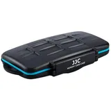 JJC MC NSMSD24 Memory Card Case, Digitalkamera Zubehör, Schwarz