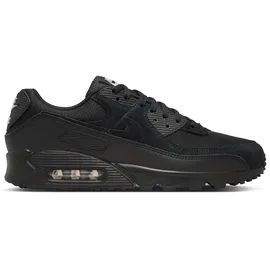 Nike Air Max 90 Herren Black/Black/Light Smoke Grey 46