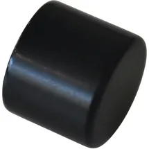 GARDINIA Endstück Chicago Kappe für Ø 20 mm Schwarz-Matt 2-er Pack