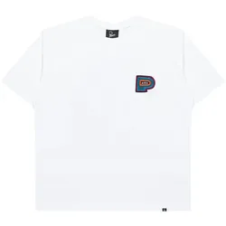 by Parra Repeat pea t-shirt - Weiss - L