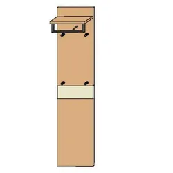 Voss Leona Garderobenpaneel 632