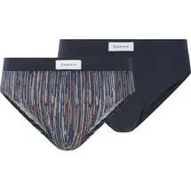 Babista Slip ANVILO dunkelblau gestreift M 2er Pack