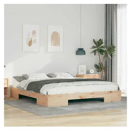 vidaXL Bettgestell 180 x 200 cm Braun