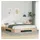 vidaXL Bettgestell 180 x 200 cm Braun