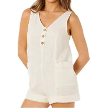 Rip Curl - Women's Classic Surf Romper - Jumpsuit Gr XL beige/weiß