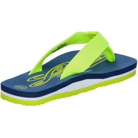 LICO Unisex Kinder Flamenco Flipflops, Lemon Marine, 36 EU