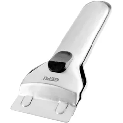 Glaskochfeldschaber POLITO - Edelstahl - auswechselbare Klingen