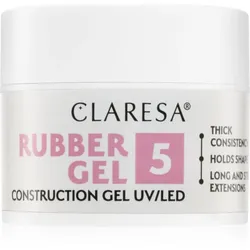 Claresa Rubber Gel Construction Gel UV/LED Gel-Lack für verlängerte Fingernägel Farbton 05 12 g