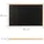 Relaxdays Kreidetafel 40 x 60 cm Schwarz