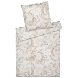 ELEGANTE Grandezza Paisley Apricot 135 x 200 cm + 80 x 80 cm